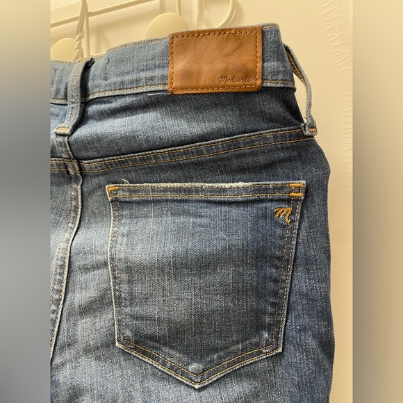 Madewell Blue Skinny Jeans, Midrise, Size 25 - Picture 2 of 5